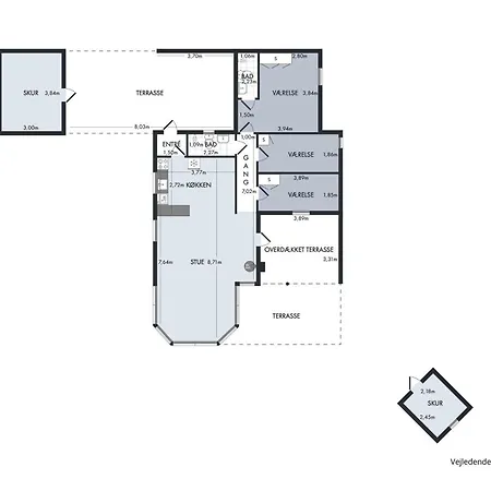 Holiday home Awesome In Knebel With 4 Bedrooms And Internet Glesborg